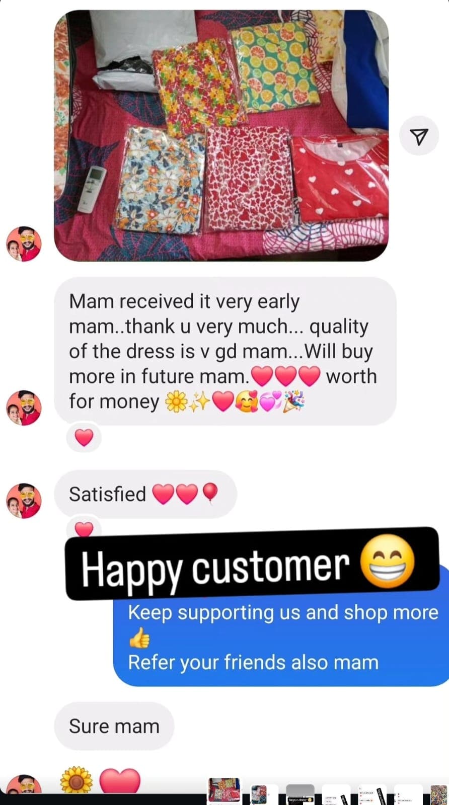Customer Feedback 10