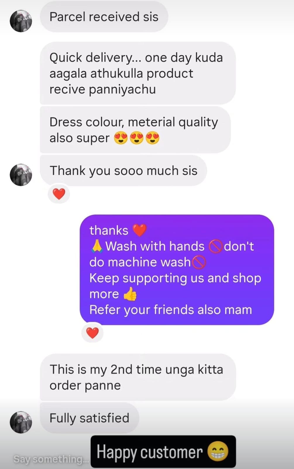 Customer Feedback 11